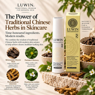 Ultimate Repair & Clear Face Cream – Calming Acne Cream for Acne-Prone Skin | LUWIN