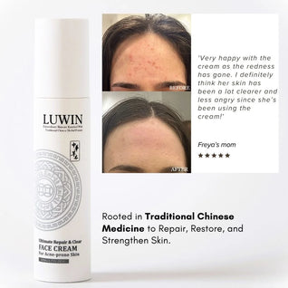 Ultimate Repair & Clear Face Cream – Calming Acne Cream for Acne-Prone Skin | LUWIN