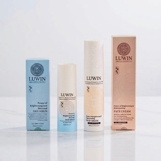 Powerful Brightening & Rejuvenating Duo – Hyperpigmentation Cream & Brightening Serum Set | LUWIN