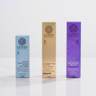 Ultimate Brightening & Rejuvenating Complete Set – Full Hyperpigmentation & Dark Spot Routine | LUWIN