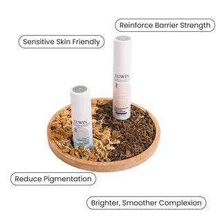 Powerful Brightening & Rejuvenating Duo – Hyperpigmentation Cream & Brightening Serum Set | LUWIN